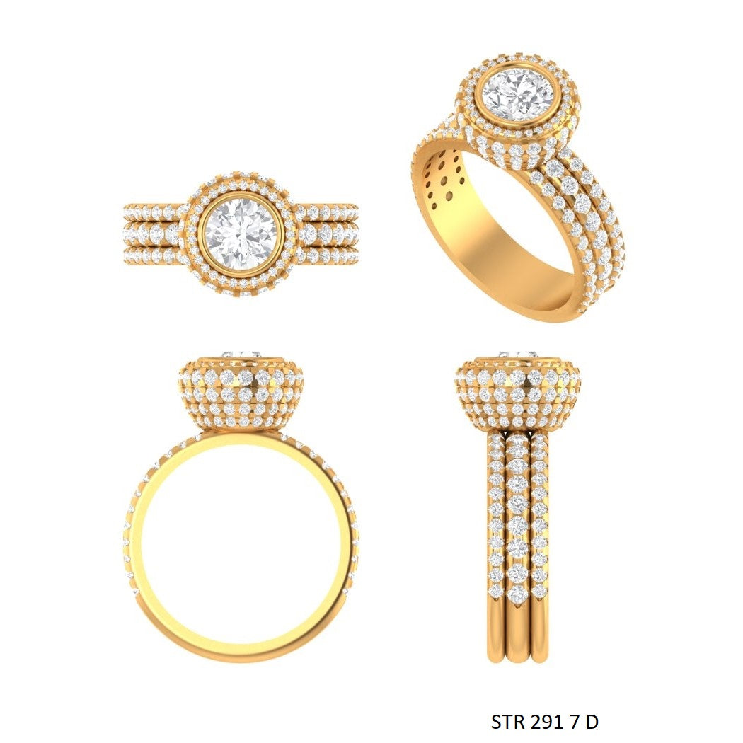 1.00 Ct IGI Certified CVD Diamond Engagement Ring for her