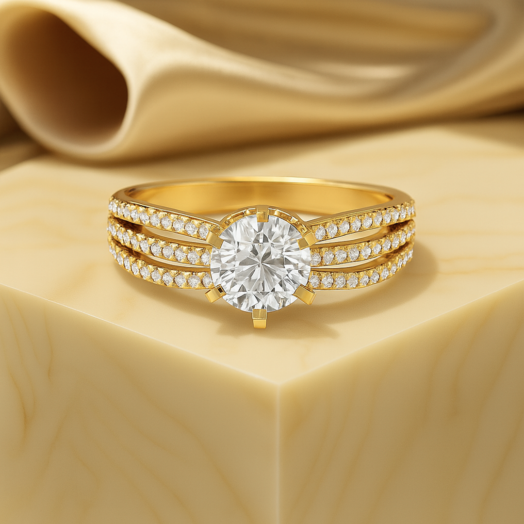 1.00 ct IGI Certified Lab Grown Solitaire Diamond Engagement Ring