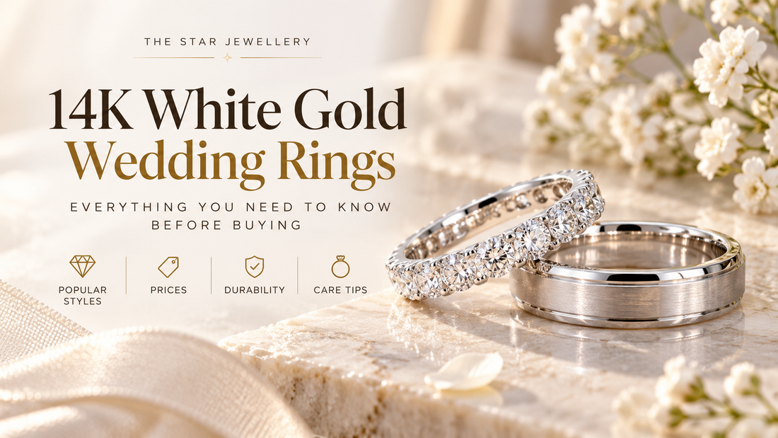 14K White Gold Wedding Rings: Everything You Need to Know Before Buying