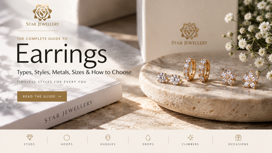 The Complete Guide to Earrings: Types, Styles, Metals, Sizes & How to Choose