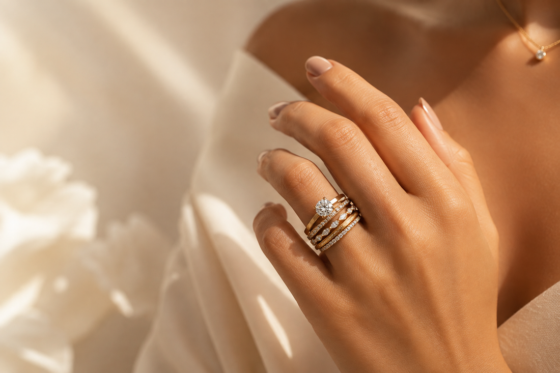 Stacking Wedding Bands: How to Layer Rings the Right Way in 2026