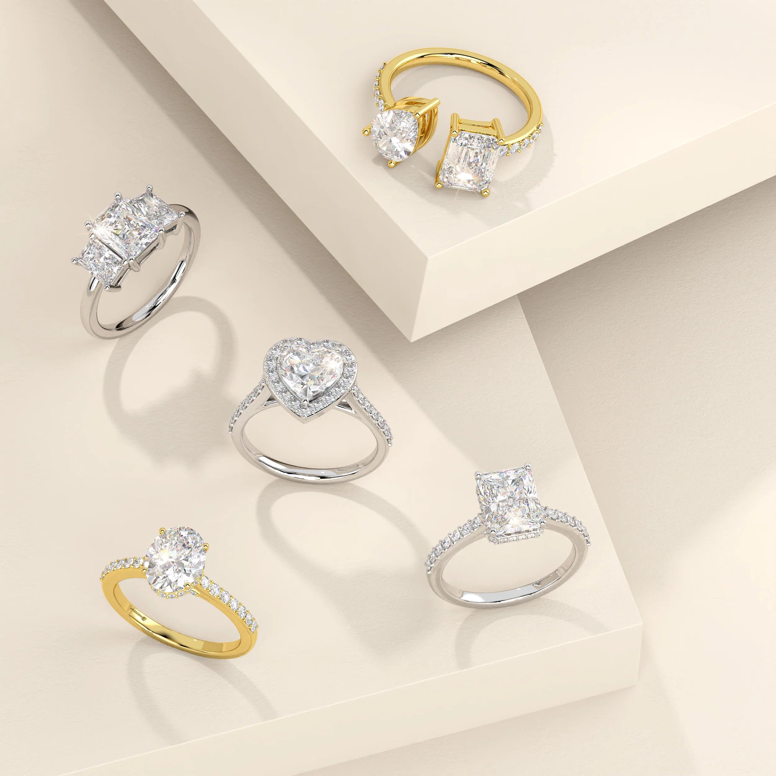 STAR JEWELRY solitaire diamond ring