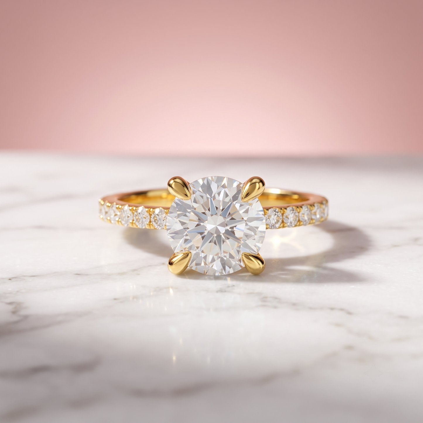 2.00 Ct IGI Certified Lab Grown Diamond Engagement Ring