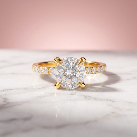 2.00 Ct IGI Certified Lab Grown Diamond Engagement Ring