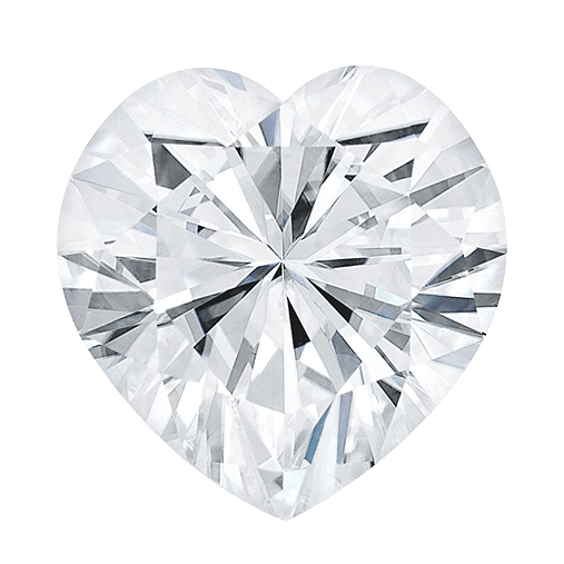 Heart cut diamond jewellery