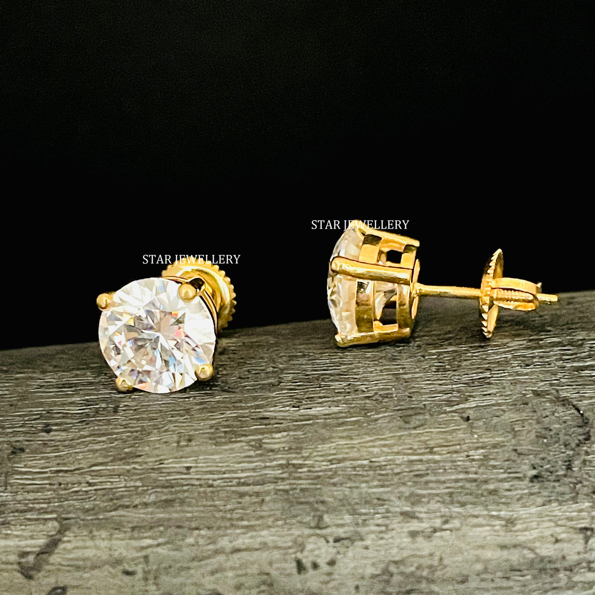 Free 925 Silver 2CT VVS Moissanite Earring (Worth $399) with Purchase of $2,999+