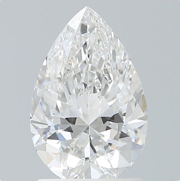 4.00 Ct E VS Pear Cut Lab Grown CVD Diamond