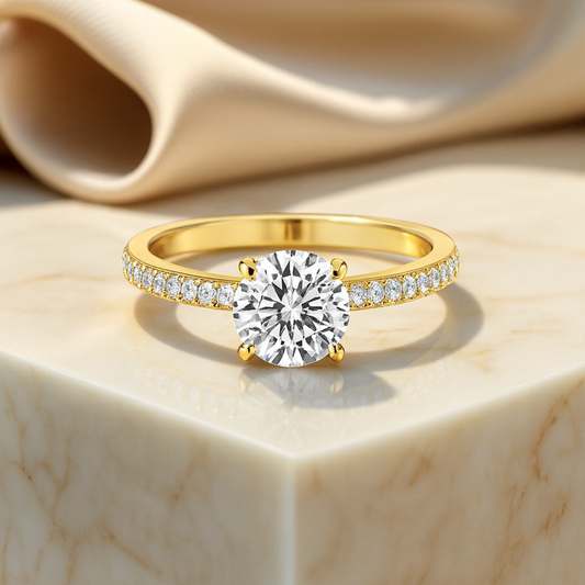 2.00 Ct IGI Certified Lab Grown Diamond Engagement Ring