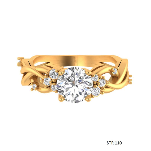 1.00 Ct IGI Certified Lab Grown Diamond Engagement Ring