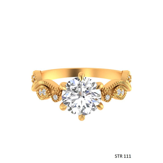 2.0 Ct IGI Certified Lab Grown Diamond Solitaire Engagement Ring