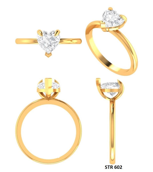 IGI Certified 1.0 - 2.0 Ct Heart Cut Lab Grown Diamond Ring