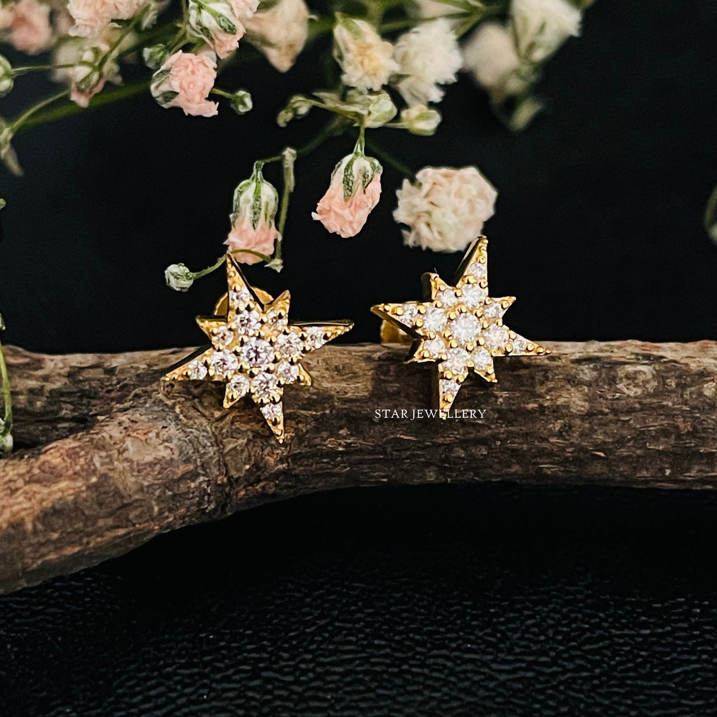 Diamond North STAR Stud Earrings