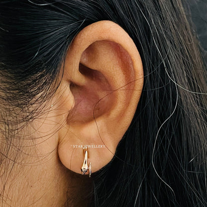 Gold Snake Nose & Ear Piercing