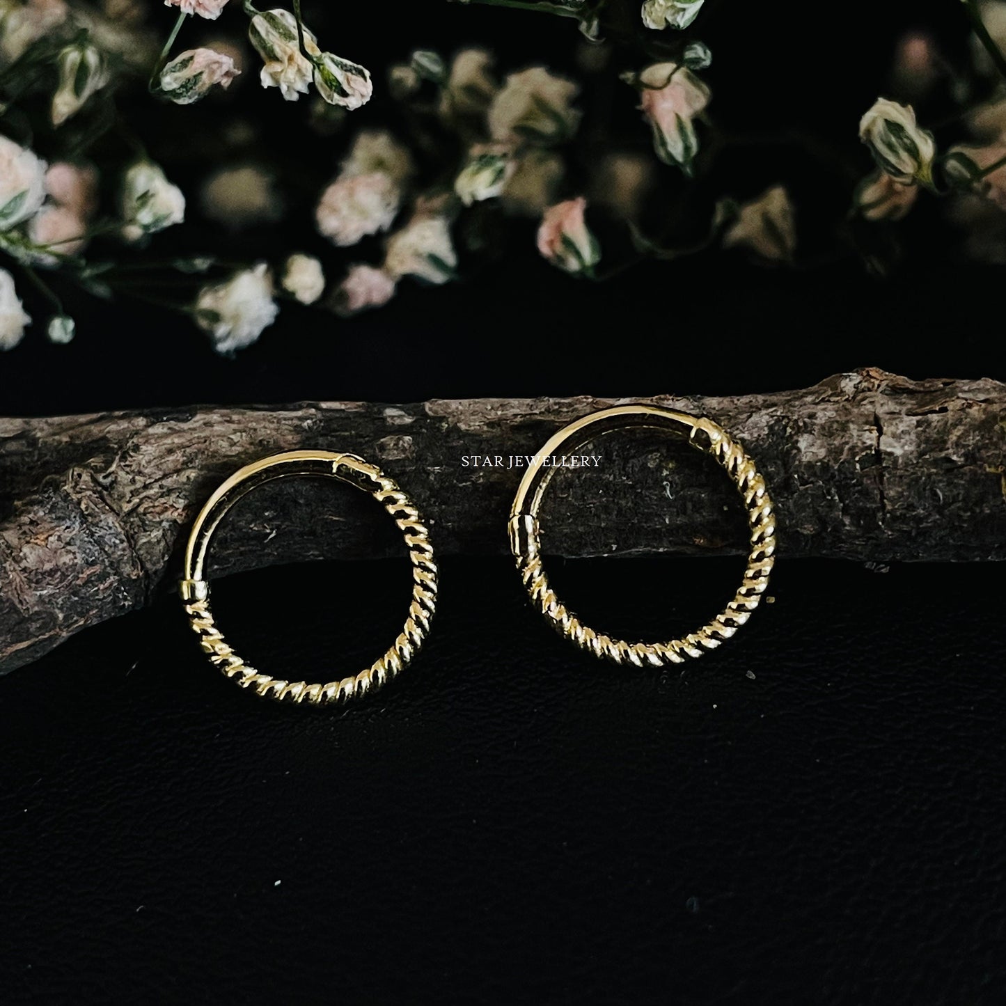 14K Solid Gold Daith Clicker