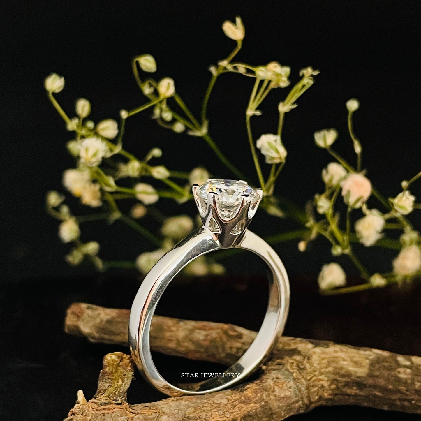 1.00 ct IGI Certified Lab Grown Solitaire Diamond Engagement Ring