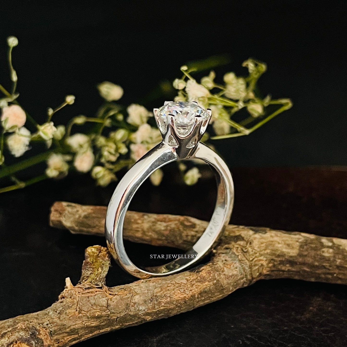 1.00 ct IGI Certified Lab Grown Solitaire Diamond Engagement Ring