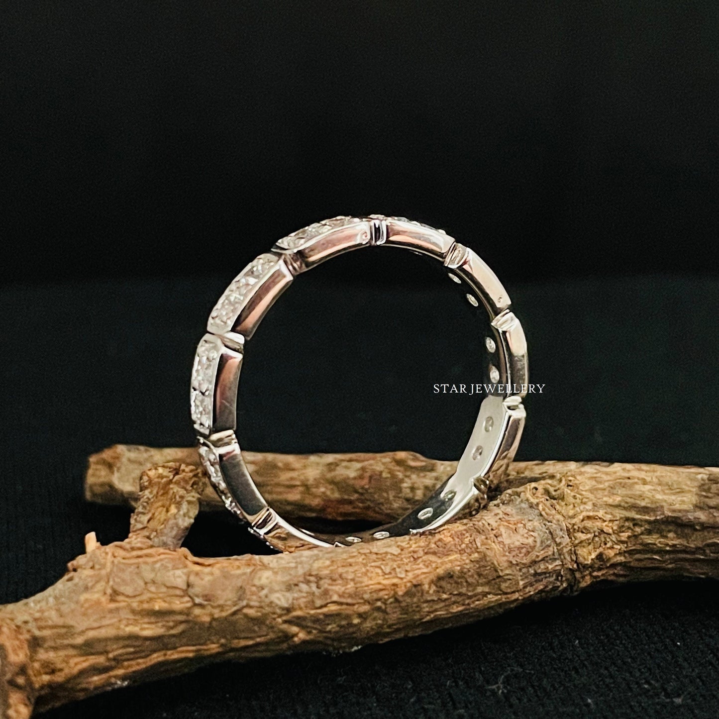 Art Deco Full Eternity Diamond Ring
