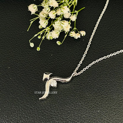 Natural Diamond Arrow Necklace