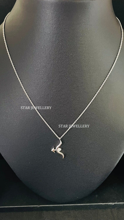 Natural Diamond Arrow Necklace