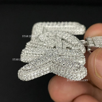 VVS Hip Hop Moissanite Icedout Pendant