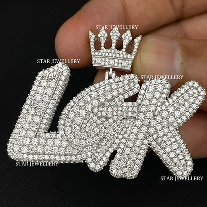 VVS Hip Hop Moissanite Icedout Pendant