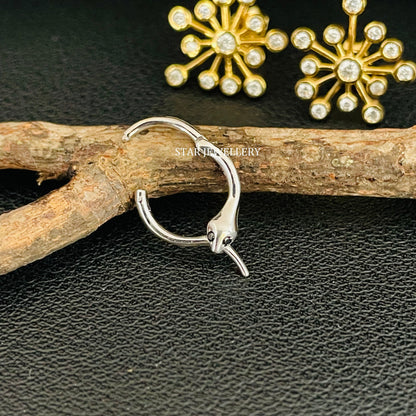 Snake Septum Clicker Piercing