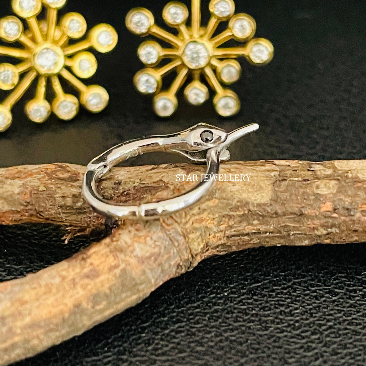 Snake Septum Clicker Piercing