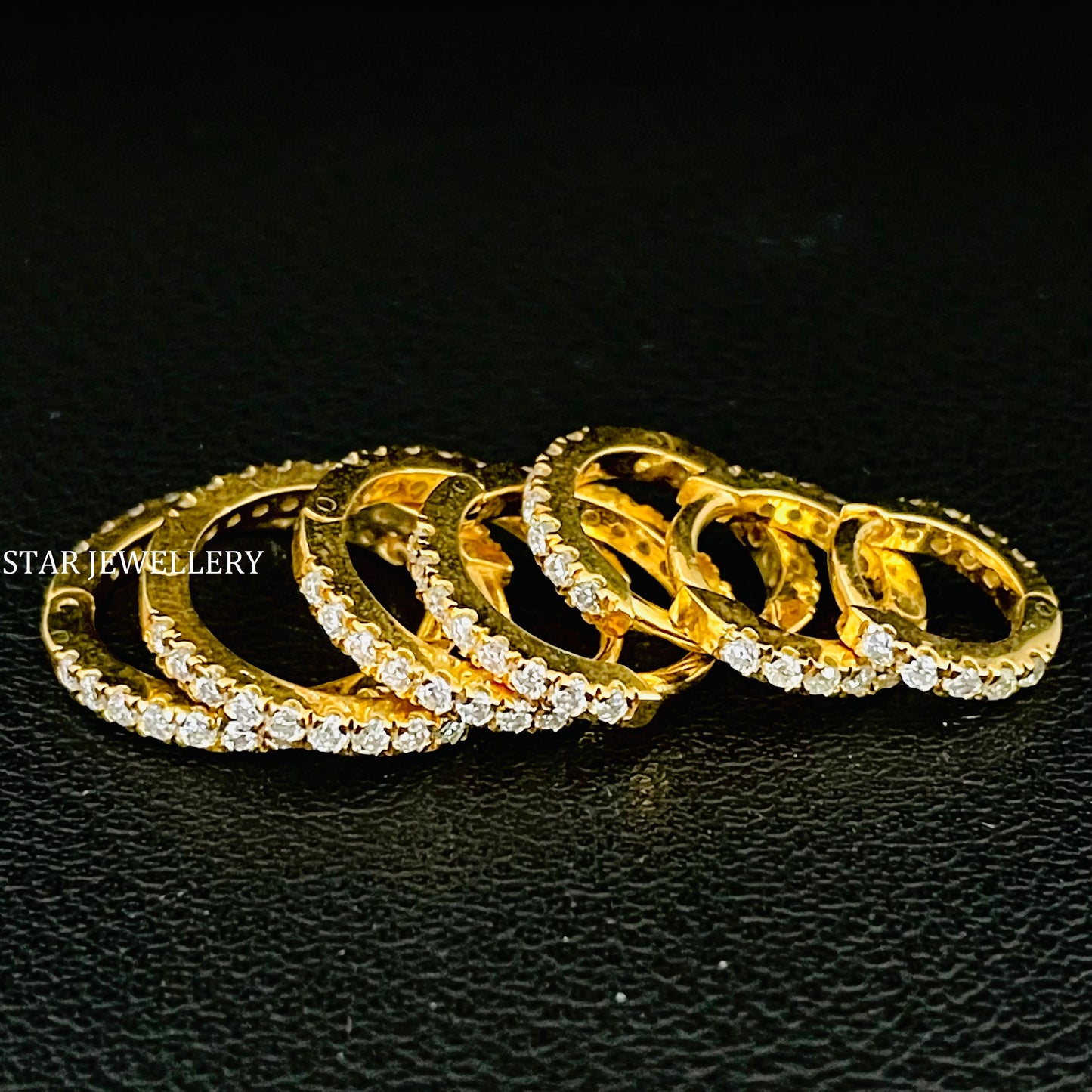 Lab Grown Diamond Clicker Hoop Ring