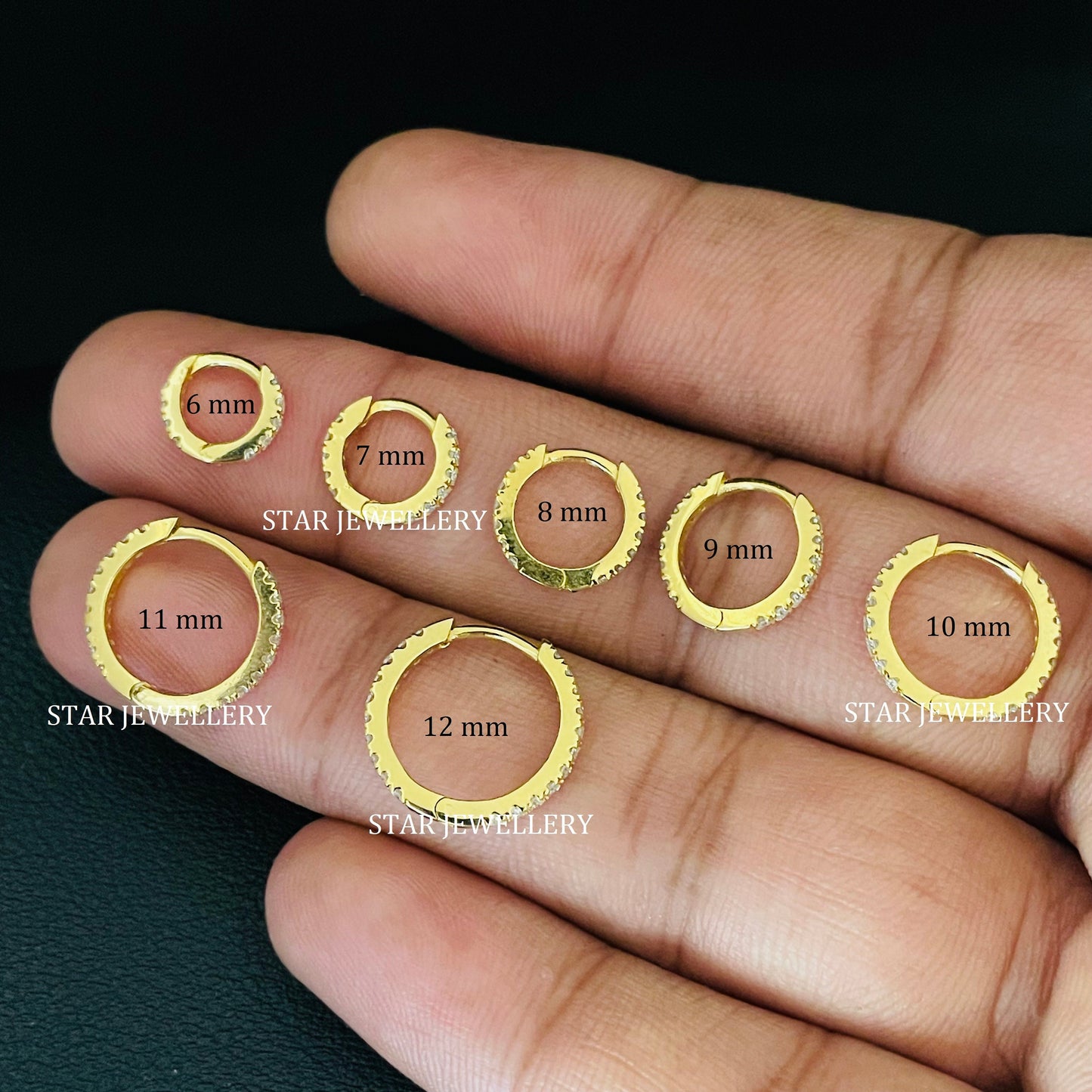 Lab Grown Diamond Clicker Hoop Ring