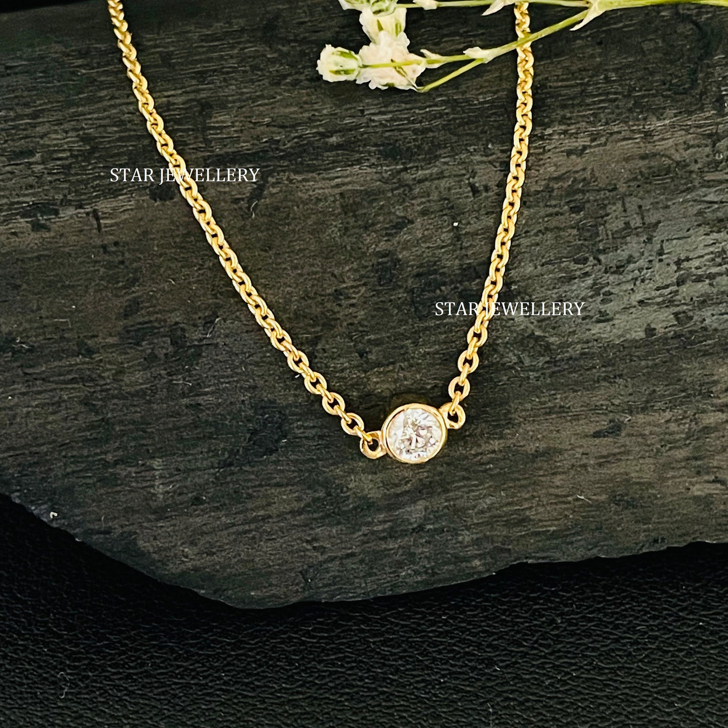 0.25 Ct Lab Grown Diamond Solitaire Bracelet for her