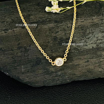 0.25 Ct Lab Grown Diamond Solitaire Bracelet for her