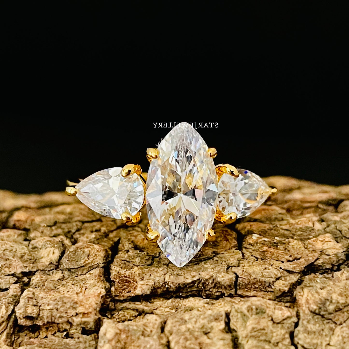 2.00 Ct Marquise Cut IGI Certified Lab Grown Diamond Engagement Ring