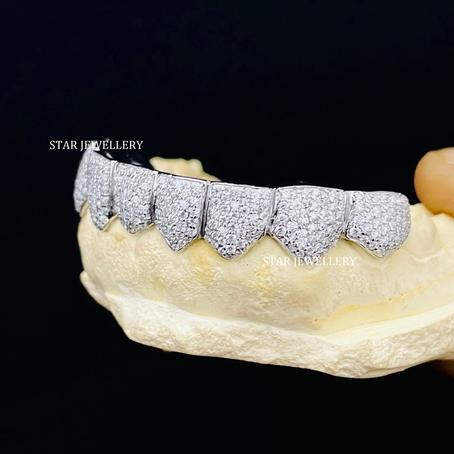 VVS Moissanite Icedout Grillz
