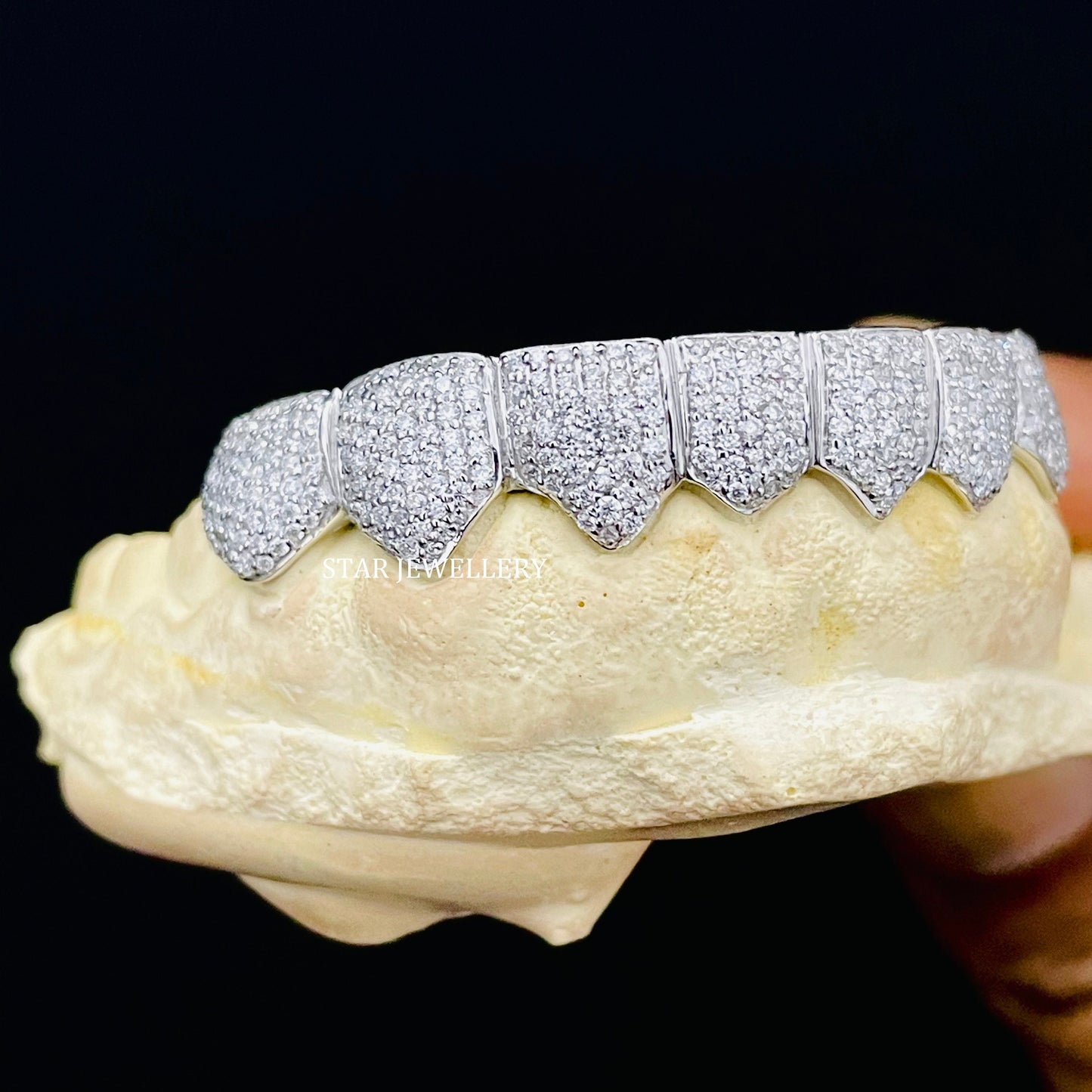 VVS Moissanite Icedout Grillz