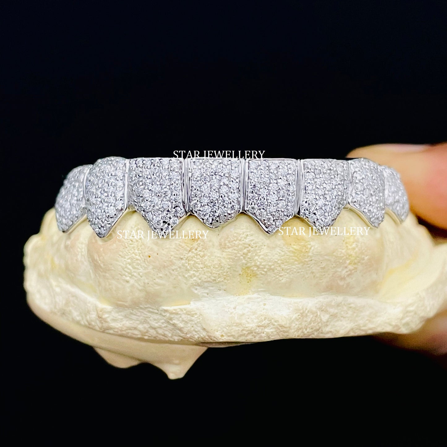 VVS Moissanite Icedout Grillz