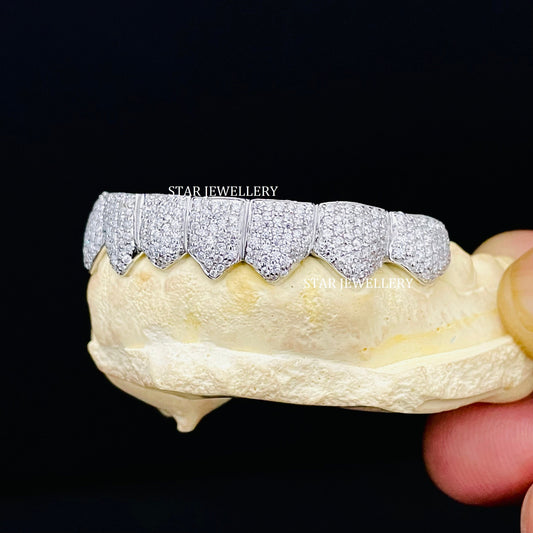 VVS Moissanite Icedout Grillz