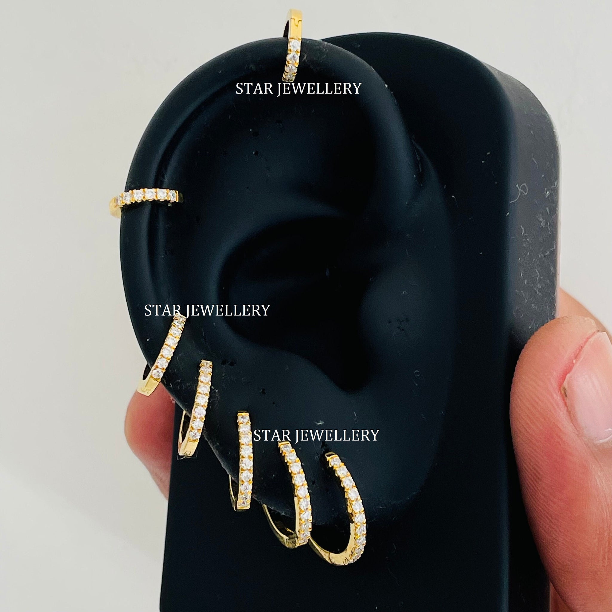 925 Sterling Silver Clicker Hoop Ring for Nose & Ear