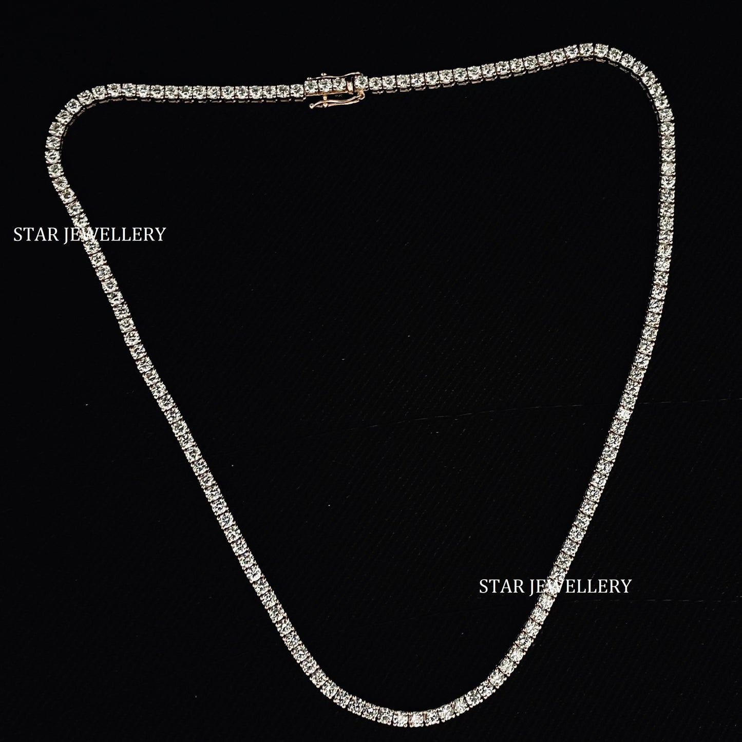 3 MM CVD Diamond Solid Gold Tennis Chain for Every Occasion