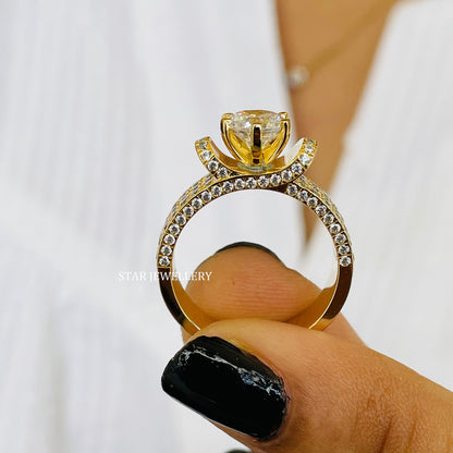1.00 ct IGI Certified Lab Grown Solitaire Diamond Engagement Ring