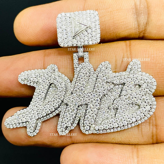 VVS Moissanite Hip Hop Icedout Pendant