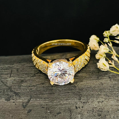 2.00 Ct  IGI Certified CVD Diamond Solitaire Engagement Ring