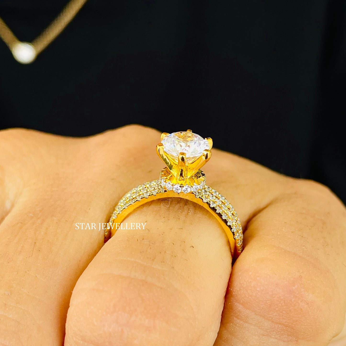 1.00 ct IGI Certified Lab Grown Solitaire Diamond Engagement Ring