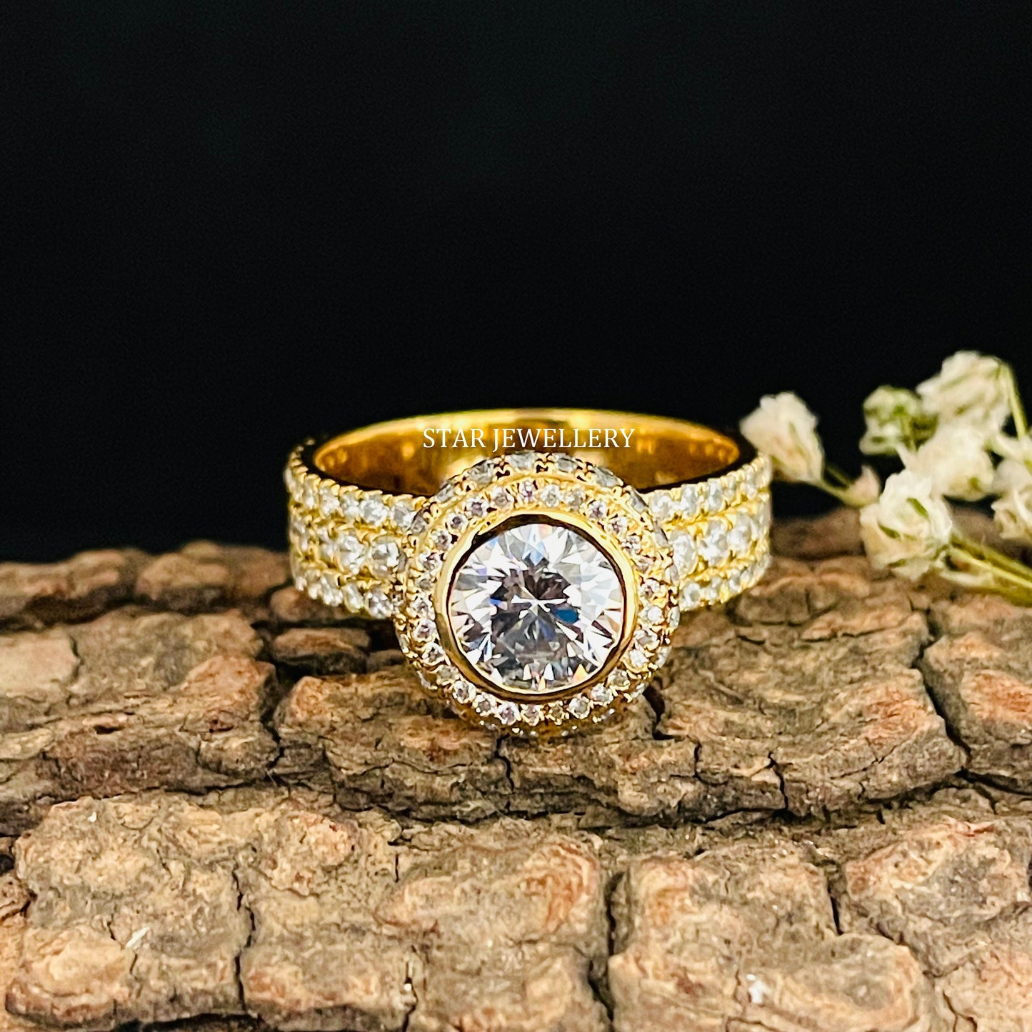 1.00 Ct IGI Certified CVD Diamond Engagement Ring for her