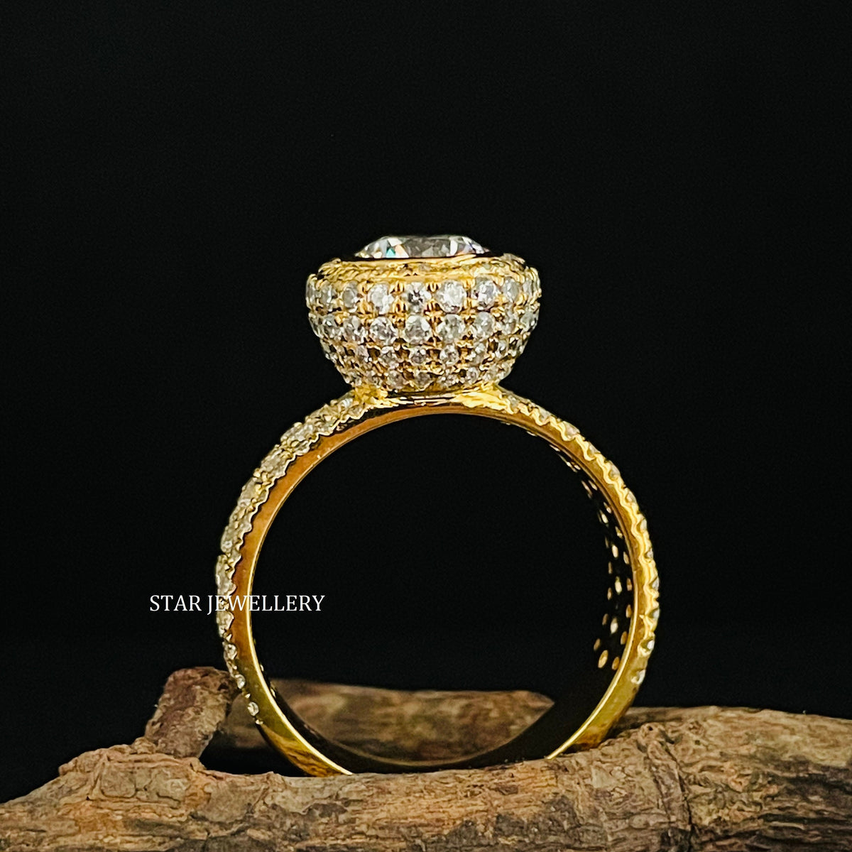 1 carat IGI certified lab grown diamond engagement ring