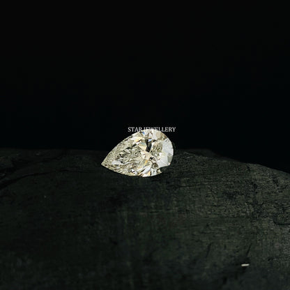 4.00 Ct Pear Cut CVD Lab Grown IGI Certified Diamond