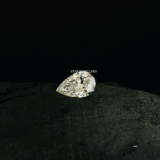 4.00 Ct Pear Cut CVD Lab Grown IGI Certified Diamond