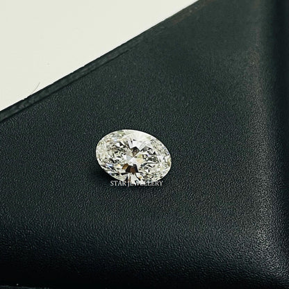 IGI Certified 2.50 Ct CVD Lab Oval Cut Loose Diamond