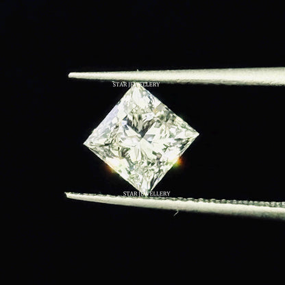 2.00 Ct Princess Cut IGI Lab Grown Diamond for Engagement Ring