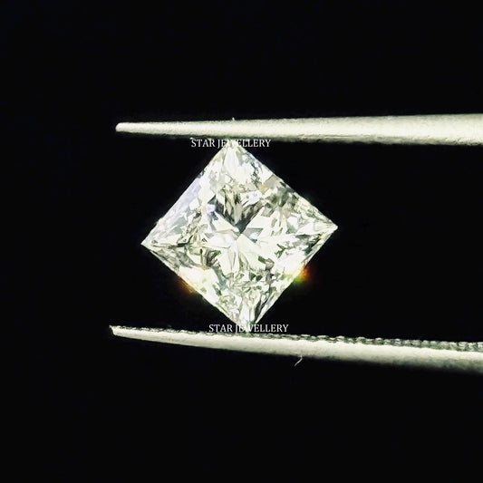 2.00 Ct Princess Cut IGI Lab Grown Diamond for Engagement Ring
