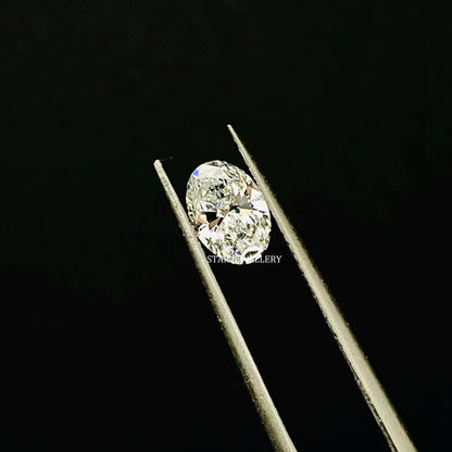 1.00 Ct Oval Cut VS1 - F Color IGI CVD Diamond for Ring